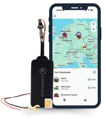 Obrázek produktu pro 4G GPS sledovač pro auto, motocykl, karavan a nákladní vozidlo – magnetické upevnění, sledování v reálném čase
