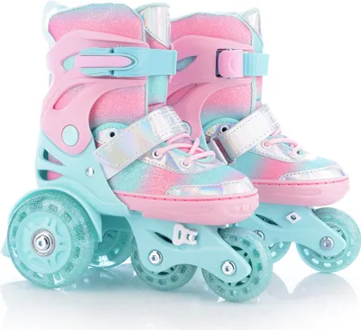 Produktbild von Inlineskates Twixer Girl Größe 26-30 mit 62/80mm Rollen und ABEC 7 Carbon Lagern