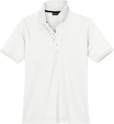 Produktbild von Redfield weißes Basic Stretch-Poloshirt Übergröße