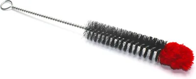 Produktbild von Reinigungsbürste mit Naturborsten und Wollkopf, 30 cm für Wasserpfeifen oder Flaschen