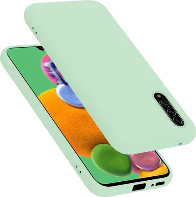 Produktbild von Cadorabo Schutzhülle für Samsung Galaxy A90 5G Hülle in Grün Handyhülle Case Cover TPU Etui