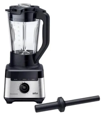 Produktbild von Braun PowerBlend 7 JB 7550 BK, Tischplatten-Mixer, 2 l, Pulsfunktion, Eis-Crusher, 0,85 m, 1400 W
