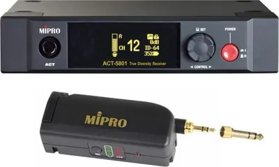 Immagine prodotto di Mipro ACT-5801 Ricevitore a 1 canale con trasmettitore a innesto MT-58