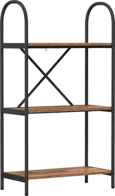 Zdjęcie produktu dla Półka na książki Stare drewno 60 x 30 x 109 cm