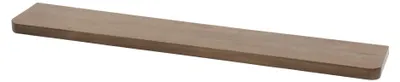 Image de Étagère murale FURNLUX en acacia sculpté 120 cm / Couleur principale : marron / Dimensions : 120 x 4 x 20 cm