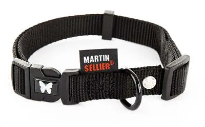 Image de Martin -collier réglable en nylon noir