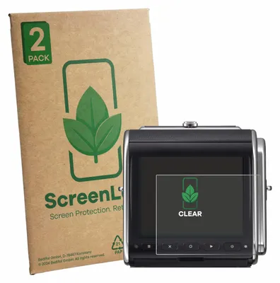 Produktbild von 2x ScreenLeaf Schutzfolie für Hasselblad 907X & CFV 100C nachhaltiger Displayschutz Display Schutz Folie Klar Transparent