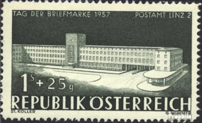 Produktbild von Briefmarken Österreich 1957 Mi 1039 (kompl.Ausg.) postfrisch Tag d. Briefmarke