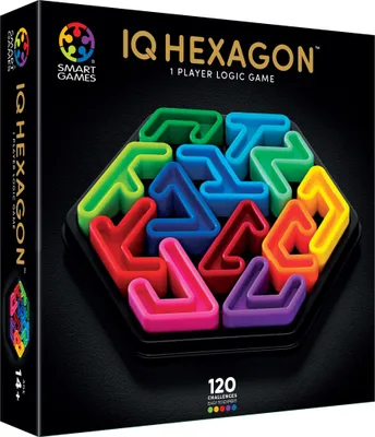 Zdjęcie produktu dla SmartGames IQ Hexagon, Puzle pudełkowe, 14 lat(a)