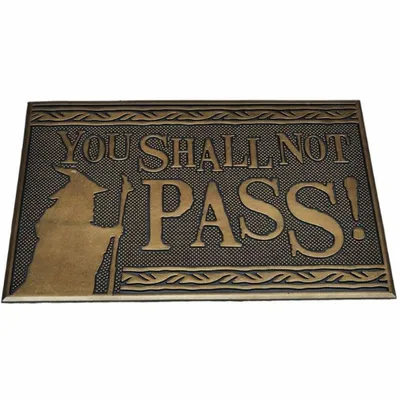 Produktbild von Herr der Ringe Fußmatte You Shall Not Pass 40 x 60 cm