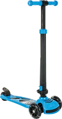 Produktbild von Kinderroller mit 3 Rädern, Scooter für Kinder höhenverstellbar, Cityroller blau