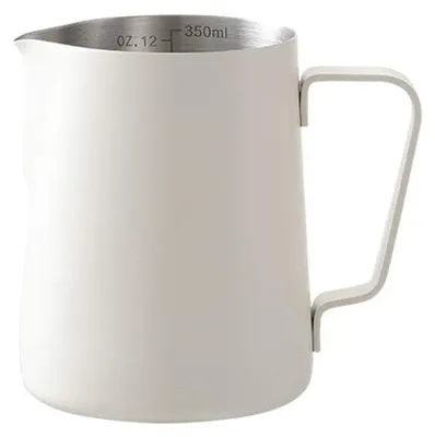 Produktbild von Edelstahl-Milchaufschäumkanne – 350 ml, geeignet für Latte Art
