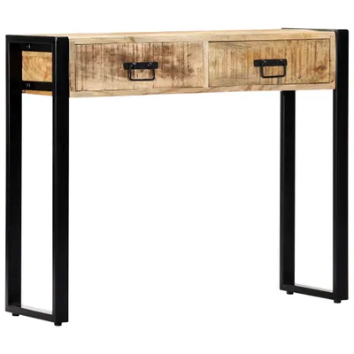 Obrázek produktu pro Konzolový stolek 90 x 30 x 75 cm masivní mangovníkové dřevo