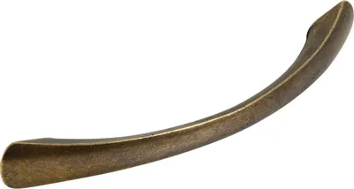 Zdjęcie produktu dla Alles im Griff Uchwyt meblowy Palheiro LA 128mm - Uchwyt do mebli - antyczny uchwyt łukowy szerokość 165mm, odlew cynkowy antyczne złoto