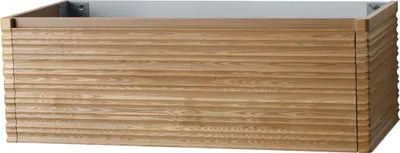 Obrázok produktu pre BELVIT VESTRA Podstavná skrinka pod umývadlo, 120 cm, 1 zásuvka, bez úchytiek, systém Softclose, orechová farba, materiál: viacvrstvová preglejka, povrchová úprava: brezový furnír