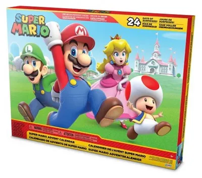 Image de Calendrier de l'avent super mario figurines et accessoires - nintendo - jakks