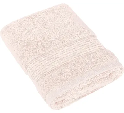 Produktbild von Frottierhandtuch 70x140cm Streifen 450g helllachs