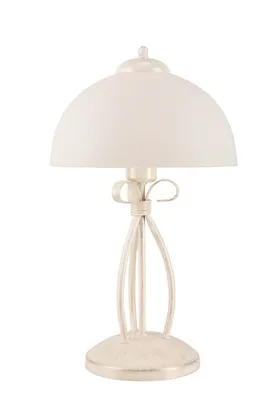 Produktbild von Tischleuchte ADELLE WEIß E27 Ø25cm H:43cm