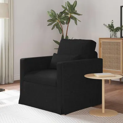 Produktbild von PUEAZU Sofa Schwarz 78 x 77 x 80 cm Stoff - Klassische Sofas &30031