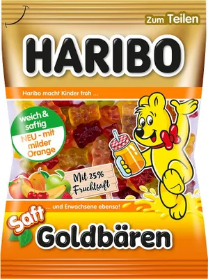 Image de Oursons dorés au jus Haribo 175 g