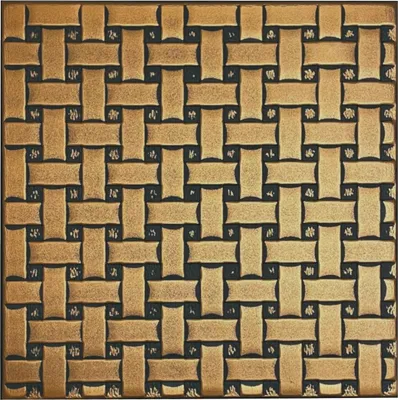 Produktbild von Polystyrol 3D Paneele XPS Styropor Wandpaneele Deckenpaneele Dekoren 50x50cm 0,25m² Retro Vintage