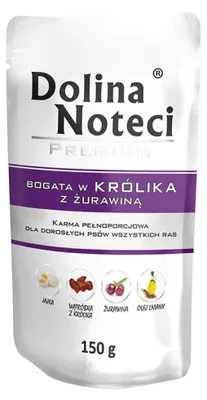 Image de Dolina Noteci 5902921300748 nourriture humide pour chiens Lapin Adult 150 g