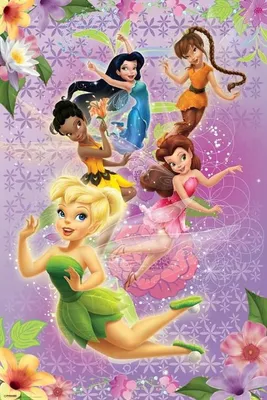 Image de Les Fées De Disney - Metallic Signature - 61x91,5cm - Affiche Poster