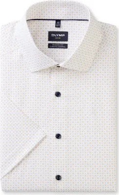 Produktbild von Olymp Hemd Kurzarm Modern Fit bedruckt