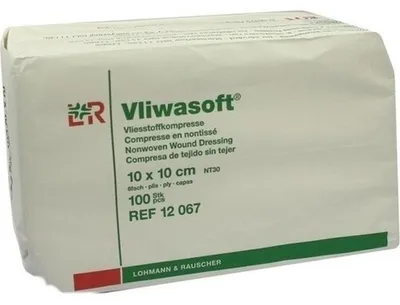 Zdjęcie produktu dla Vliwasoft niesterylny kompres włókninowy 10x10, 100 szt KOM