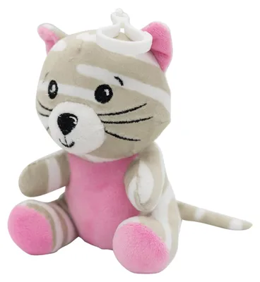 Produktbild von Ballongewicht Plüschtier Katze, 11 cm, 90 g, für Dekoration