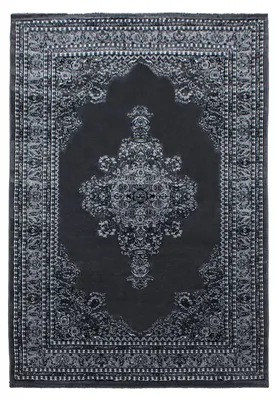 Produktbild von Orient Teppich Martina rechteckig, Farbe: Grau, Größe:240x340 cm
