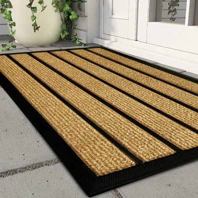 Obrázok produktu pre Podlahová rohož pod dvere, 40x70 cm, s protišmykovou spodnou stranou