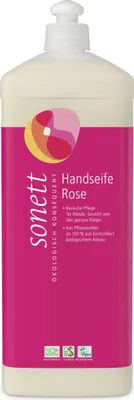 Immagine prodotto di Sapone per le mani - Rosa flacone di ricarica da 1 litro