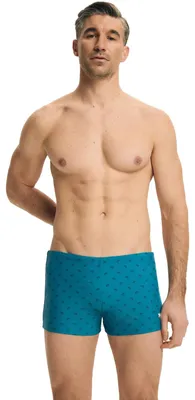 Imagen del producto de Pantalones de baño para hombre, marca Henderson, de secado rápido, color azul, con corte moderno, talla M