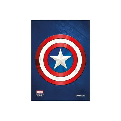 Image de GGS10096ML - Marvel Champions Art Hüllen - Captain America (50+1 Hüllen)