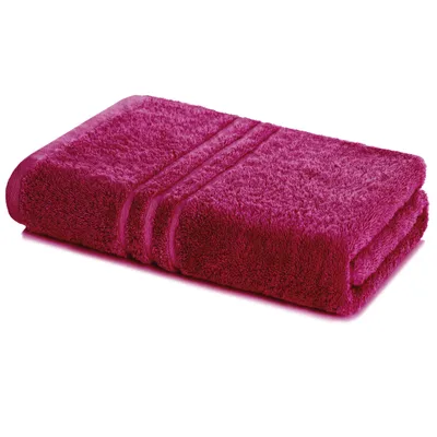 Zdjęcie produktu dla Ręcznik do sauny Lavea® 80x200 cm, 100% bawełna – duży ręcznik do sauny dla kobiet i mężczyzn, bardzo chłonny, miękki – kolor bordo