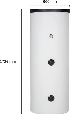 Produktbild von Evenes Warmwasser-Standspeicher EV-TEDS-1 W 300 1 Wärmetauscher 291 L Trinkwasser