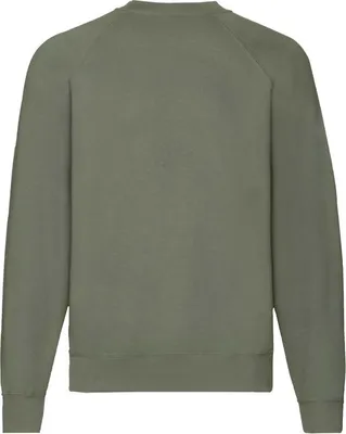 Produktbild von Herren-Sweatshirt - FOL RAGLAN SWEAT - olive - Größe M