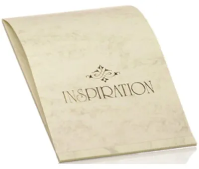 Produktbild von Rössler Papier 20030806 Briefblock Inspiration A4 40 Blatt chamois marmora