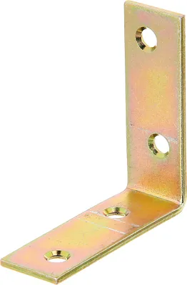 Produktbild von Stuhlwinkel 60x60x20mm gelb verzinkt, GAH 333041