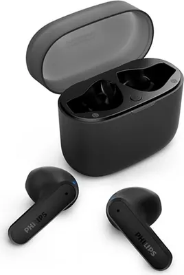Produktbild von Philips TAT2139BK/00 True Wireless In Ear Bluetooth Headphones - Small Buds. Great Value Natural Sound. Dynamic bass, Pocket-Sized Charging case, Clear Calls - Black