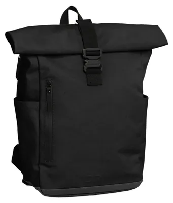 Produktbild von Daniel Ray Rolltop-Rucksack Wangaratta mit gepolstertem Rücken - Rucksack mit großem Organizer-Fach in Black