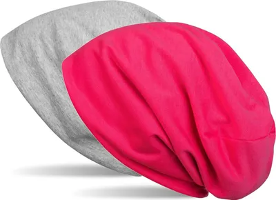 Produktbild von styleBREAKER Beanie Wendemütze in Unifarben, Slouch Mütze, leicht und weich, Longbeanie, Uni 04024115