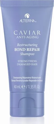 Immagine prodotto di Shampoo per capelli danneggiati Caviar Anti-Aging (Restructuring Bond Repair Shampoo), 40 ml