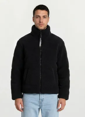Immagine prodotto di Giacca invernale da uomo Lean con collo alto Nero M