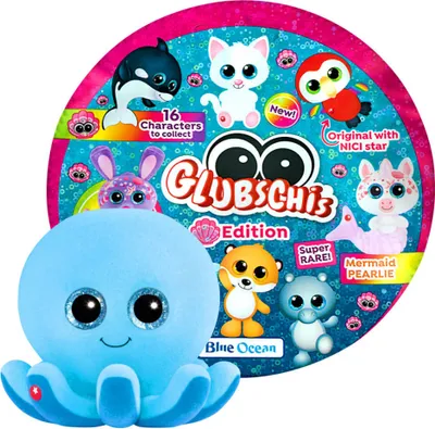 Produktbild von Blue Ocean Glubschis Sammelfiguren Muschel Serie 4 - Glubschi Glitzer - Figur Kikoo