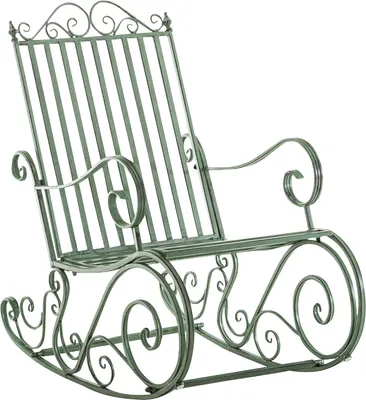 Produktbild von Schaukelstuhl HLO-CP29  antik-grün