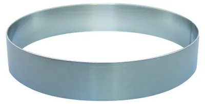 Produktbild von Tortenring Dessertring Kuchenring aus Aluminium, Randhöhe 7 cm