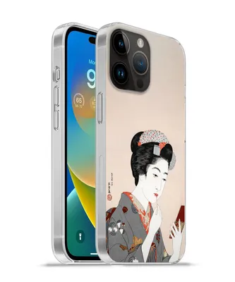 Produktbild von MuchoWow® Handyhülle Schutzhülle Hülle für Apple iPhone 14 Pro - Softcase Japanisch - Frau - Make-up - Altmodisch Silikon Softcase Handy Hülle - Umschlag