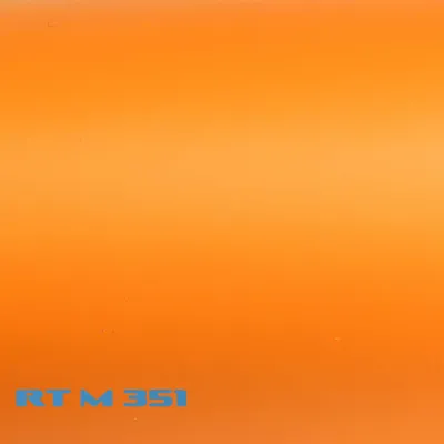 Produktbild von (5,91€/m²) Rapid Teck® Premium Autofolie Matt Orange 152 cm Breite Laufmeterware selbstklebende Folie mit Luftkanälen matte Auto Folie